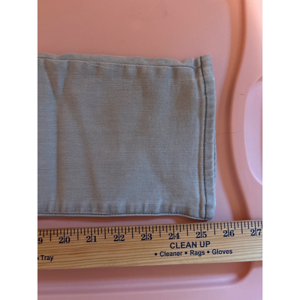 Athleta Sculptek Skinny Jeans Light Grey Denim Pants Size 8 - Picture 7 of 7